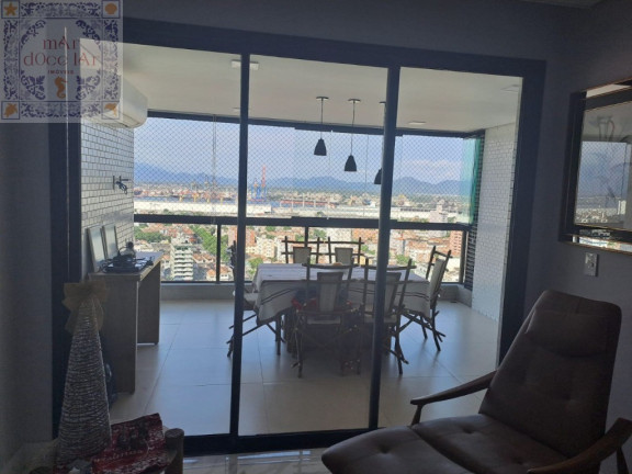 Imagem Apartamento com 3 Quartos à Venda, 120 m² em Aparecida - Santos