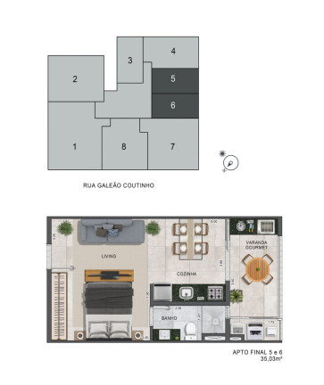 Imagem Apartamento com 1 Quarto à Venda, 50 m² em Itaguá - Ubatuba Imagem Apartamento com 1 Quarto à Venda, 50 m² em Itaguá - Ubatuba