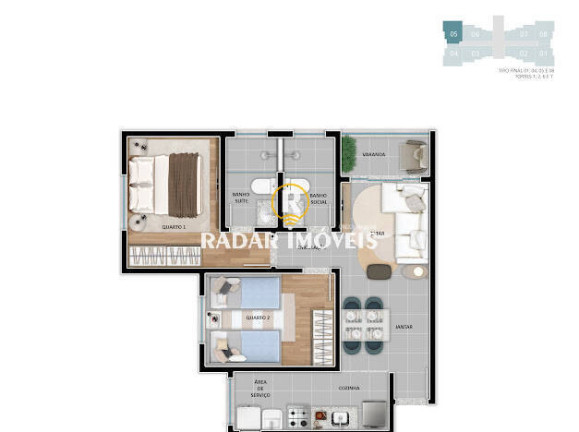 Imagem Apartamento com 2 Quartos à Venda, 55 m² em Nova São Pedro - São Pedro Da Aldeia Imagem Apartamento com 2 Quartos à Venda, 55 m² em Nova São Pedro - São Pedro Da Aldeia