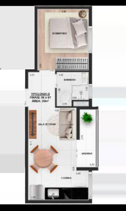 Imagem Apartamento com 1 Quarto à Venda, 66 m² em Vila Matilde - São Paulo