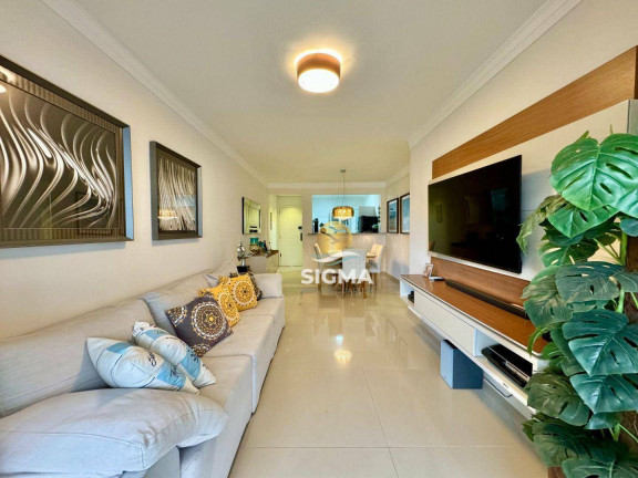 Apartamento com 3 Quartos à Venda, 100 m² em Pitangueiras - Guarujá