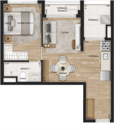 Imagem Apartamento com 3 Quartos à Venda, 70 m² em Tatuapé - São Paulo Imagem Apartamento com 3 Quartos à Venda, 70 m² em Tatuapé - São Paulo