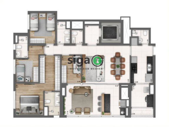 Imagem Apartamento com 4 Quartos à Venda, 140 m² em Perdizes - São Paulo Imagem Apartamento com 4 Quartos à Venda, 140 m² em Perdizes - São Paulo