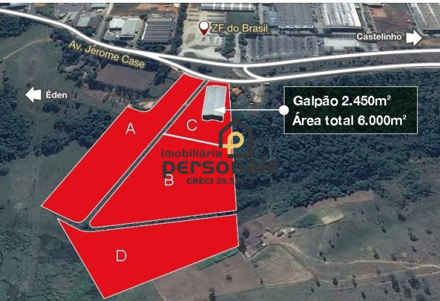 Imóvel à Venda, 23.000 m² em éden - Sorocaba