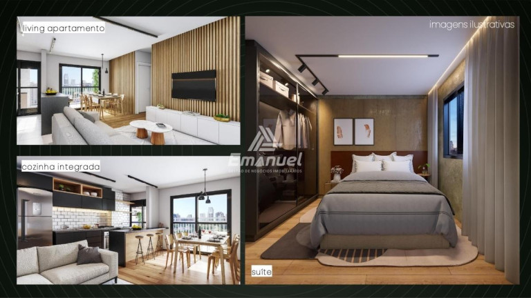 Imagem Apartamento com 1 Quarto à Venda, 65 m² em Jardim Itatiaia - Campo Grande
