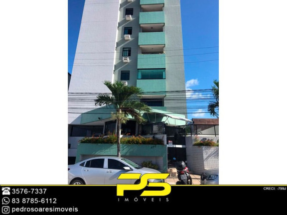 Apartamento com 2 Quartos para Alugar, 70 m² em Pedro Gondim - João Pessoa