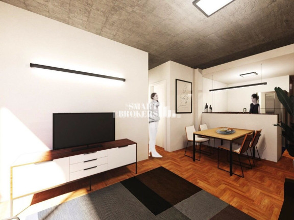 Imagem Apartamento com 1 Quarto para Alugar, 44 m² em Vila Clementino - São Paulo