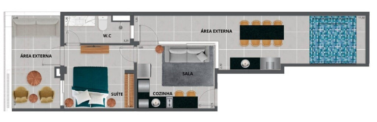 Imagem Apartamento com 1 Quarto à Venda, 48 m² em Itaim Bibi - São Paulo Imagem Apartamento com 1 Quarto à Venda, 48 m² em Itaim Bibi - São Paulo
