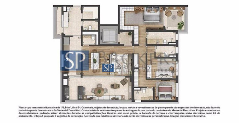 Imagem Apartamento com 3 Quartos à Venda, 174 m² em Perdizes - São Paulo Imagem Apartamento com 3 Quartos à Venda, 174 m² em Perdizes - São Paulo