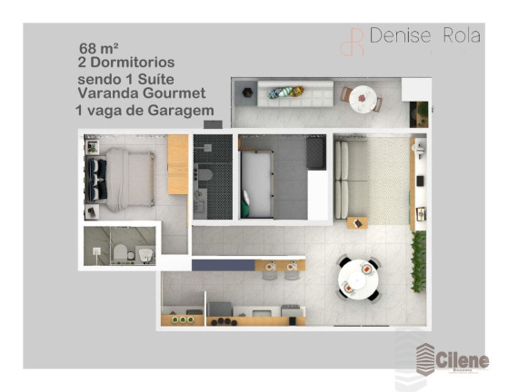 Imagem Edifício Residencial com 1 Quarto à Venda, 68 m² em Itaguá - Ubatuba