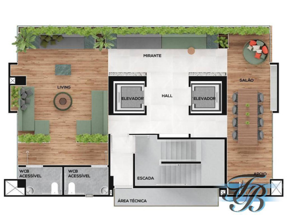 Imagem Apartamento com 1 Quarto à Venda, 36 m² em Tambaú - João Pessoa Imagem Apartamento com 1 Quarto à Venda, 36 m² em Tambaú - João Pessoa