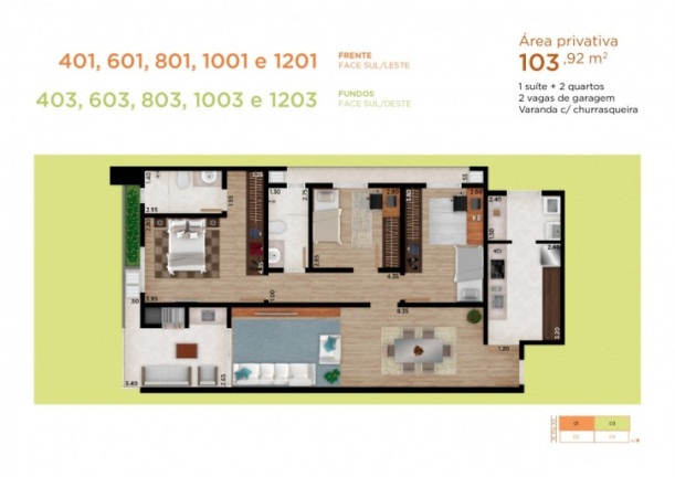 Imagem Apartamento com 3 Quartos à Venda, 112 m² em Centro - Cascavel Imagem Apartamento com 3 Quartos à Venda, 112 m² em Centro - Cascavel