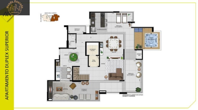 Imagem Cobertura com 3 Quartos à Venda, 323 m² em Campestre - Santo André