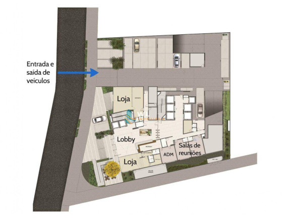 Imagem Sala Comercial à Venda, 52 m² em Vila Belmiro - Santos Imagem Sala Comercial à Venda, 52 m² em Vila Belmiro - Santos