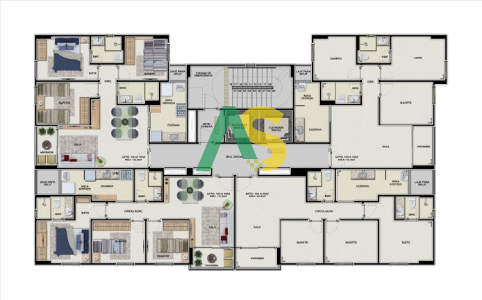 Imagem Imóvel com 3 Quartos à Venda, 62 m² em Casa Amarela - Recife Imagem Imóvel com 3 Quartos à Venda, 62 m² em Casa Amarela - Recife