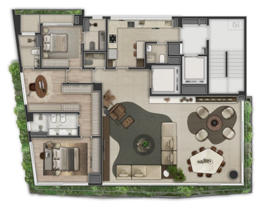 Imagem Apartamento com 3 Quartos à Venda, 200 m² em Itaim Bibi - São Paulo