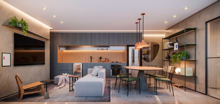 Imagem Apartamento com 1 Quarto à Venda, 48 m² em Moema - São Paulo