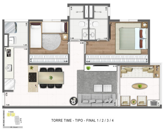 Imagem Apartamento com 2 Quartos à Venda, 64 m² em Planalto Paulista - São Paulo Imagem Apartamento com 2 Quartos à Venda, 64 m² em Planalto Paulista - São Paulo