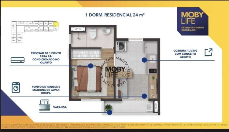 Imagem Apartamento com 2 Quartos à Venda, 29 m² em Barra Funda - São Paulo Imagem Apartamento com 2 Quartos à Venda, 29 m² em Barra Funda - São Paulo