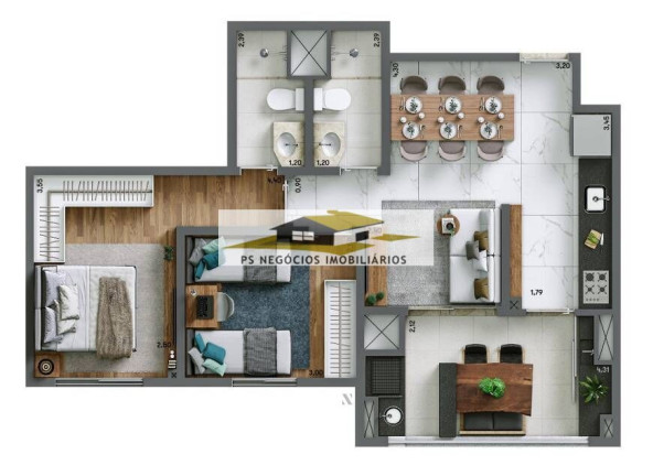 Imagem Apartamento com 2 Quartos à Venda, 58 m² em Chácara Santo Antônio (zona Sul) - São Paulo Imagem Apartamento com 2 Quartos à Venda, 58 m² em Chácara Santo Antônio (zona Sul) - São Paulo