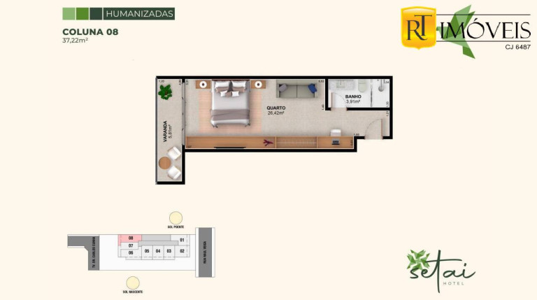 Imagem Apartamento com 1 Quarto à Venda, 32 m² em Centro - Cabo Frio Imagem Apartamento com 1 Quarto à Venda, 32 m² em Centro - Cabo Frio