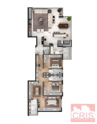 Imagem Apartamento com 3 Quartos à Venda, 195 m² em Cidade Alta - Bento Gonçalves