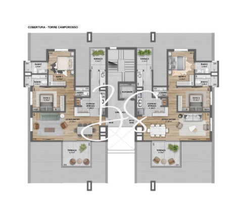 Imagem Apartamento com 2 Quartos à Venda, 74 m² em Bavaria - Gramado