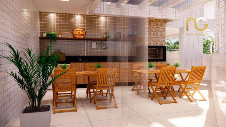 Imagem Apartamento com 2 Quartos à Venda, 79 m² em Vilamar - Praia Grande