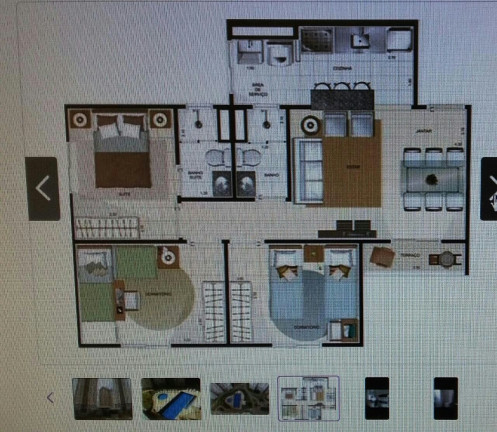 Imagem Imóvel com 3 Quartos à Venda, 63 m² em Ipiranga - Ribeirão Preto