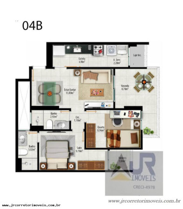 Imagem Imóvel com 3 Quartos à Venda, 85 m² em Praia Itaparica - Vila Velha Imagem Imóvel com 3 Quartos à Venda, 85 m² em Praia Itaparica - Vila Velha