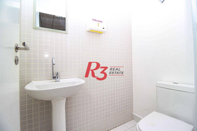 Imagem Sala Comercial à Venda ou Locação, 43 m² em Valongo - Santos Imagem Sala Comercial à Venda ou Locação, 43 m² em Valongo - Santos