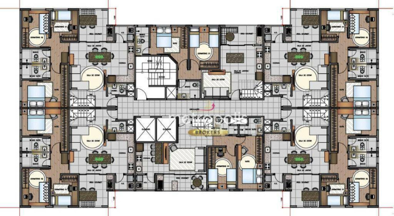 Imagem Apartamento com 3 Quartos à Venda, 222 m² em Santa Paula - São Caetano Do Sul