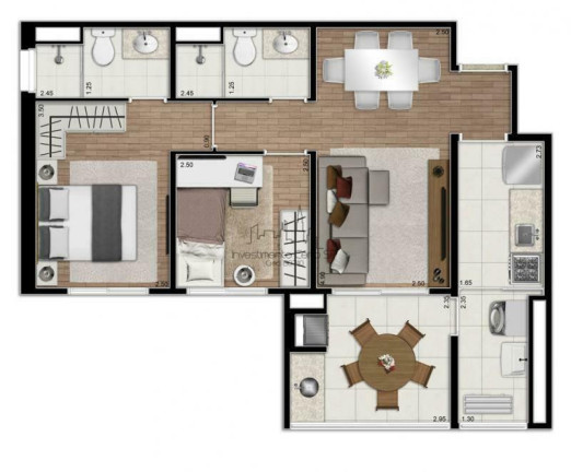 Imagem Apartamento com 2 Quartos à Venda, 59 m² em Vila Prudente - São Paulo Imagem Apartamento com 2 Quartos à Venda, 59 m² em Vila Prudente - São Paulo