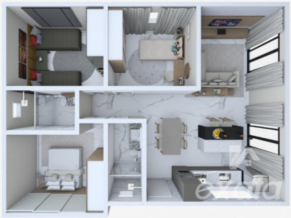 Imagem Casa com 3 Quartos à Venda, 78 m² em Sao Francisco - Serra