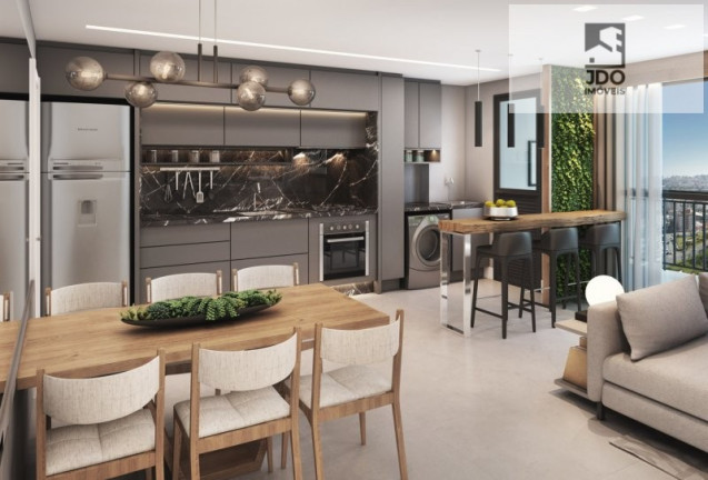 Imagem Apartamento com 2 Quartos à Venda, 61 m² em Cristo Rei - Curitiba Imagem Apartamento com 2 Quartos à Venda, 61 m² em Cristo Rei - Curitiba