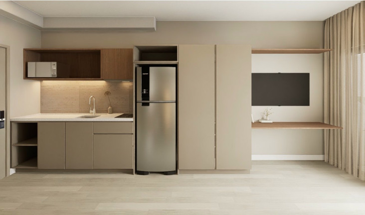 Imagem Apartamento com 1 Quarto à Venda, 37 m² em Moema - São Paulo