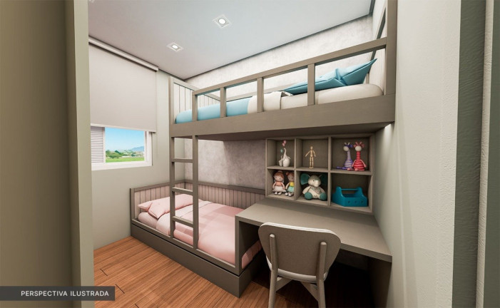 Imagem Apartamento com 2 Quartos à Venda, 42 m² em Jardim Das Paineiras Ii - São José Dos Campos