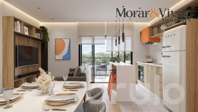 Imagem Imóvel com 1 Quarto à Venda, 27 m² em Novo Mundo - Curitiba