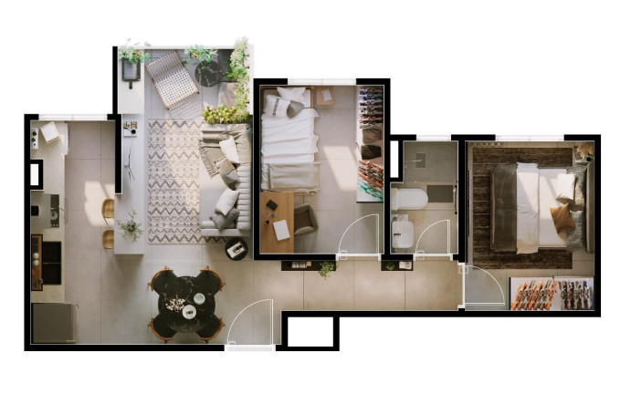 Imagem Apartamento com 2 Quartos à Venda, 42 m² em Sítio São José - Santo André