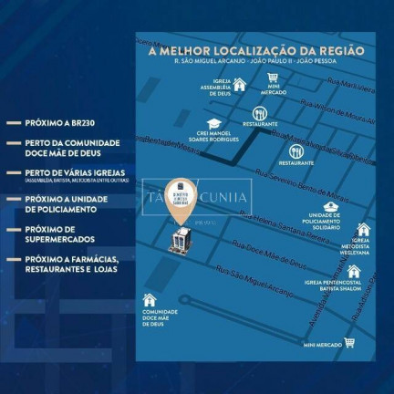Imagem Apartamento com 2 Quartos à Venda, 50 m² em João Paulo Ii - João Pessoa