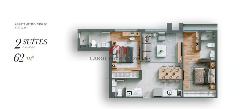 Imagem Apartamento com 3 Quartos à Venda, em Gutierrez - Belo Horizonte Imagem Apartamento com 3 Quartos à Venda, em Gutierrez - Belo Horizonte