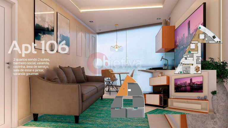 Imagem Apartamento com 1 Quarto à Venda, 62 m² em Centro - São Pedro Da Aldeia Imagem Apartamento com 1 Quarto à Venda, 62 m² em Centro - São Pedro Da Aldeia