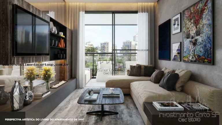 Imagem Apartamento com 2 Quartos à Venda, 54 m² em Indianópolis - São Paulo Imagem Apartamento com 2 Quartos à Venda, 54 m² em Indianópolis - São Paulo