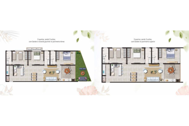 Imagem Apartamento com 3 Quartos à Venda, 110 m² em Praia De Itacimirim - Camaçari Imagem Apartamento com 3 Quartos à Venda, 110 m² em Praia De Itacimirim - Camaçari