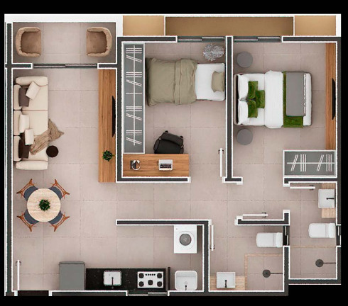 Imagem Apartamento com 3 Quartos à Venda, 67 m² em Altiplano Cabo Branco - João Pessoa Imagem Apartamento com 3 Quartos à Venda, 67 m² em Altiplano Cabo Branco - João Pessoa