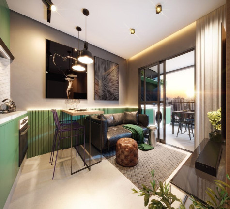 Imagem Apartamento com 1 Quarto à Venda, 28 m² em Freguesia Do ó - São Paulo