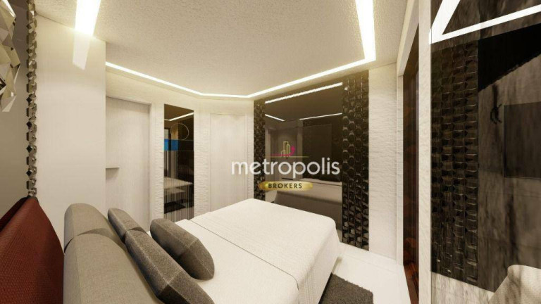 Imagem Apartamento com 2 Quartos à Venda, 45 m² em Campestre - Santo André