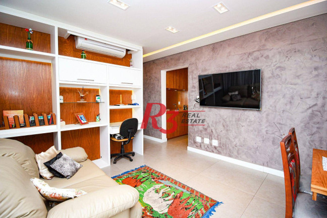 Imagem Apartamento com 1 Quarto à Venda, 58 m² em Boqueirão - Santos Imagem Apartamento com 1 Quarto à Venda, 58 m² em Boqueirão - Santos