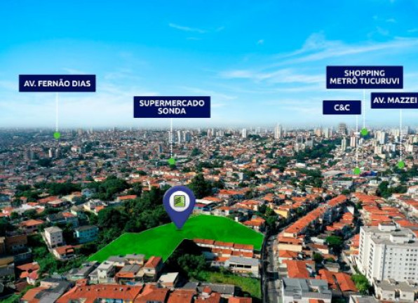 Apartamento com 2 Quartos à Venda, 42 m² em Vila Nova Mazzei - São Paulo