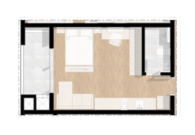 Apartamento com 2 Quartos à Venda, 4.951 m² em Novo Mundo - Curitiba